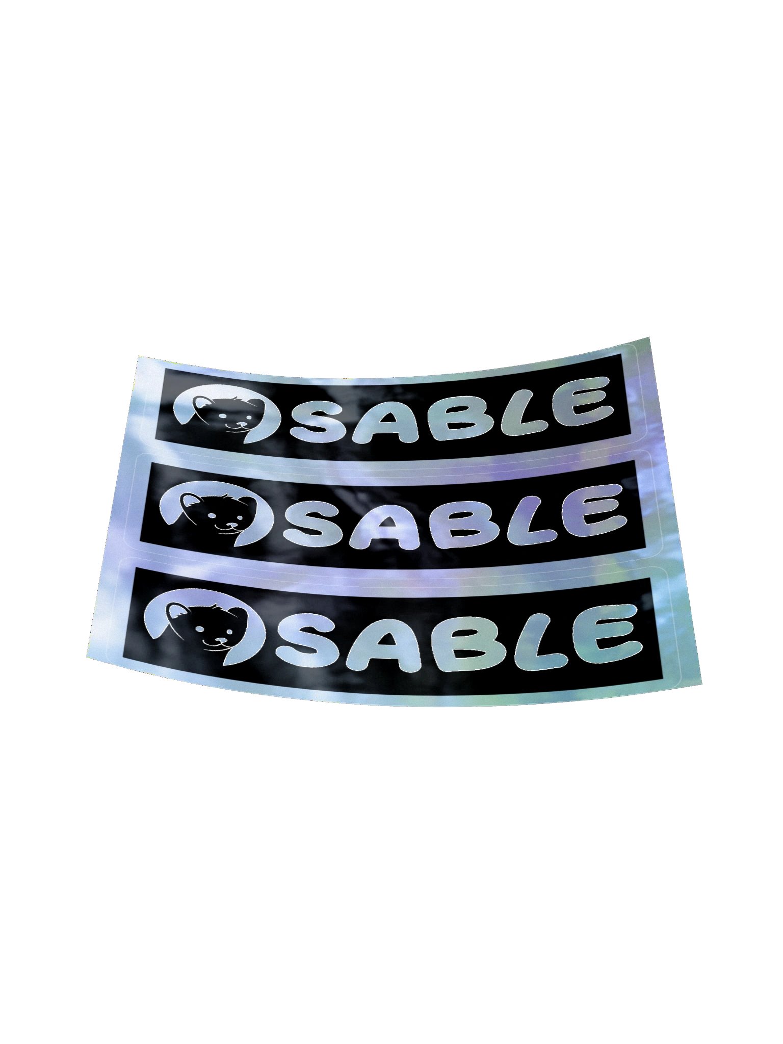 Sable Holographic Sticker product image (6)