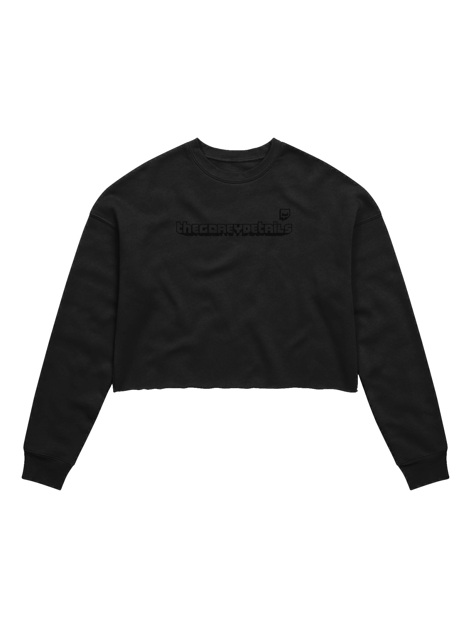 TTV Black - Bella+Canvas Women's Fleece Crop Sweatshirt product image (1)