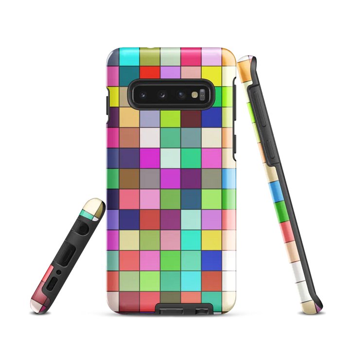 Colorful Squares - Tough Case for Samsung® product image (1)
