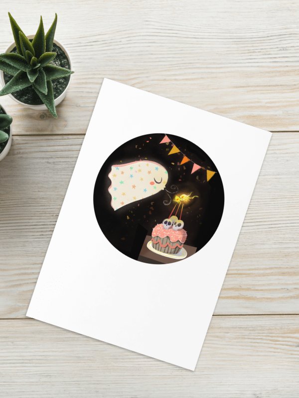 Birthday Little Ghost - Greeting Card product image (9)