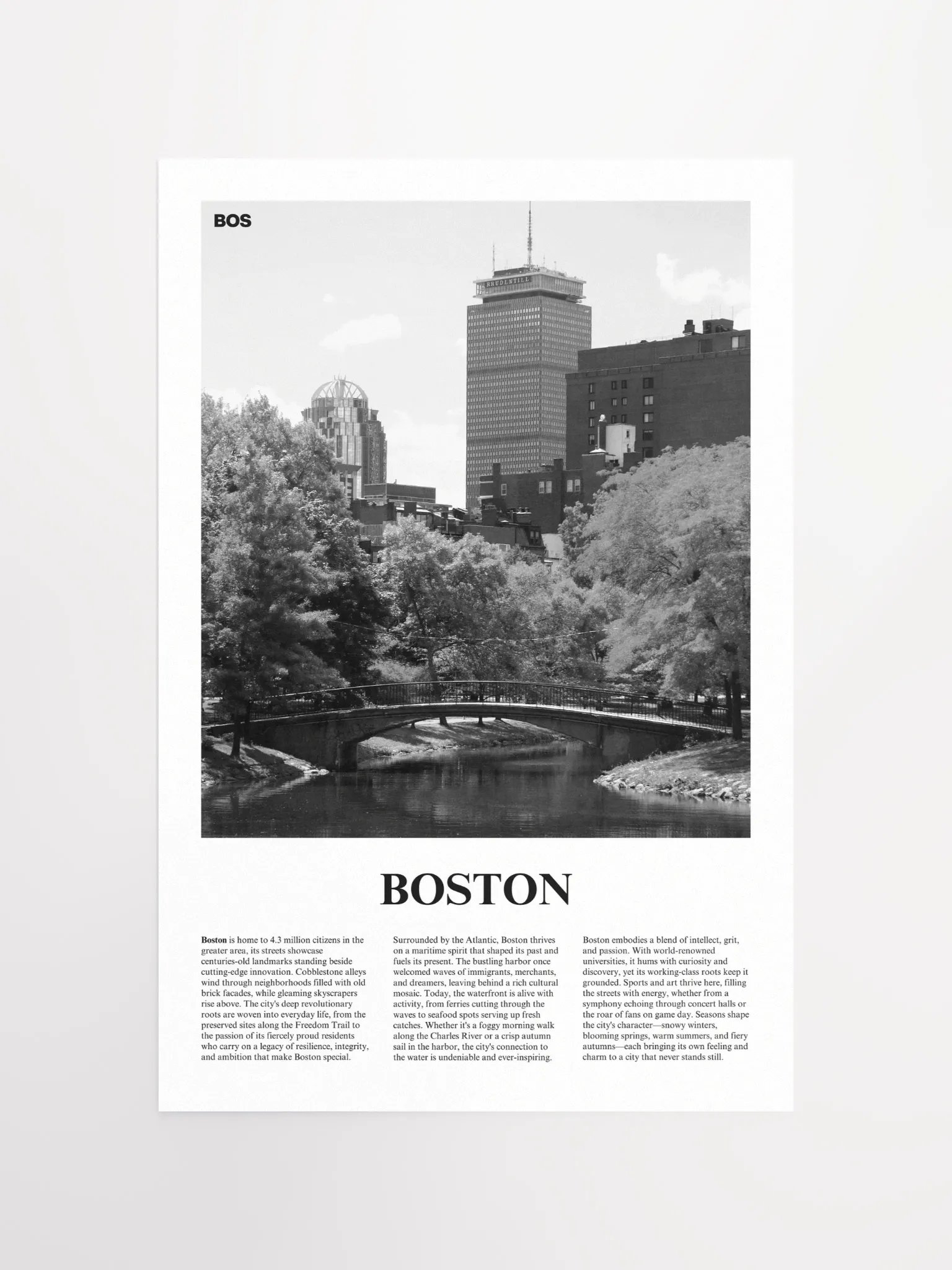 Boston 03 Newspaper Poster product image (15)