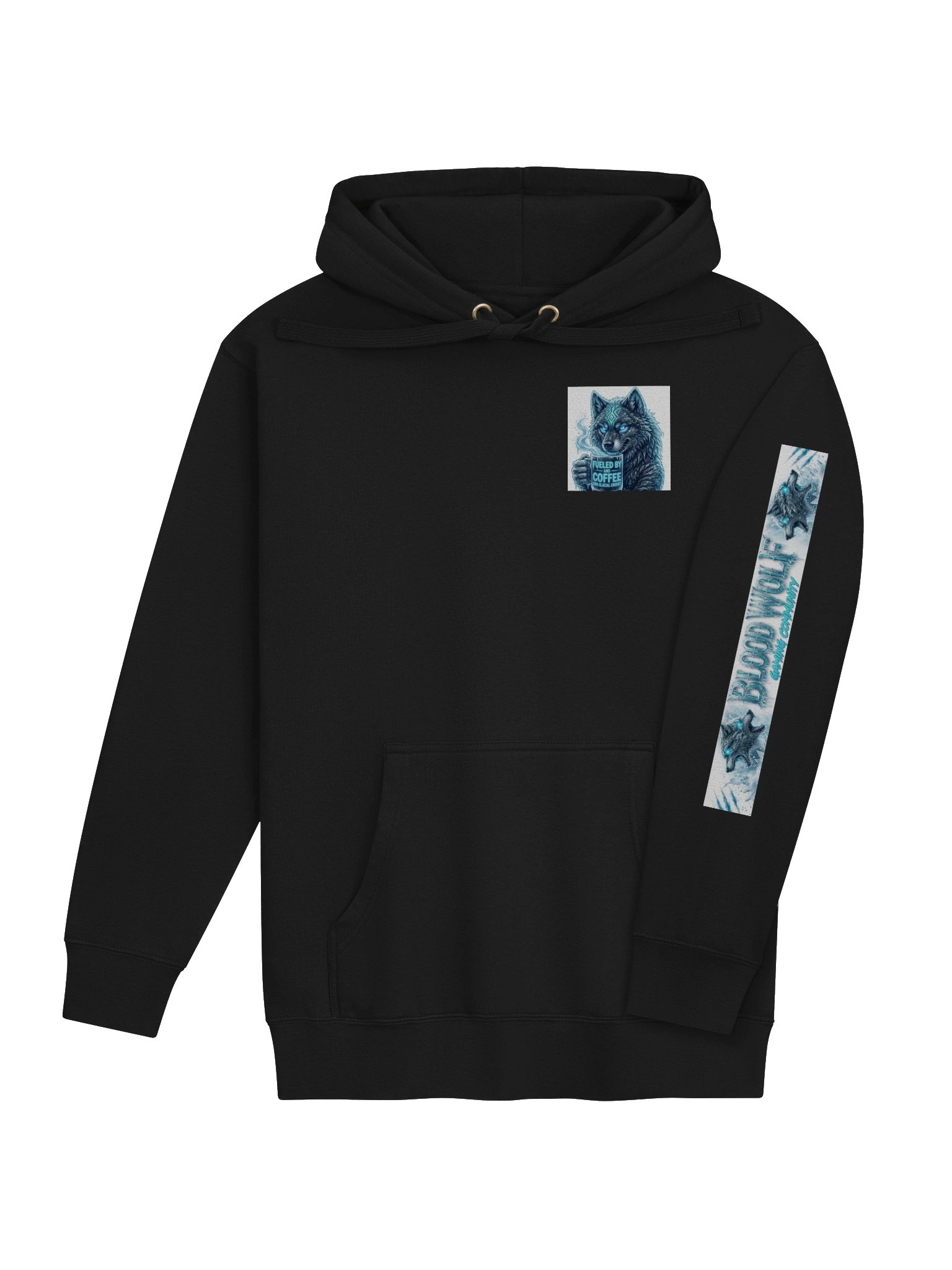 Glacial Energy Wolf Hoodie product image (49)