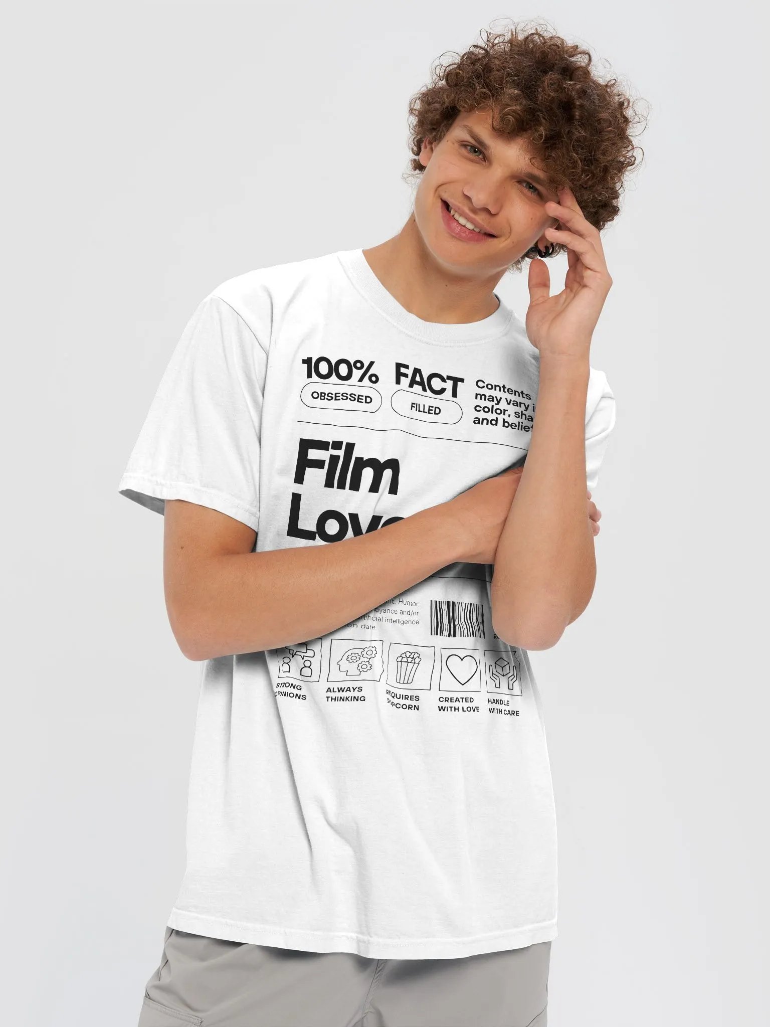 Film Lover Tee [Dark Text] product image (3)