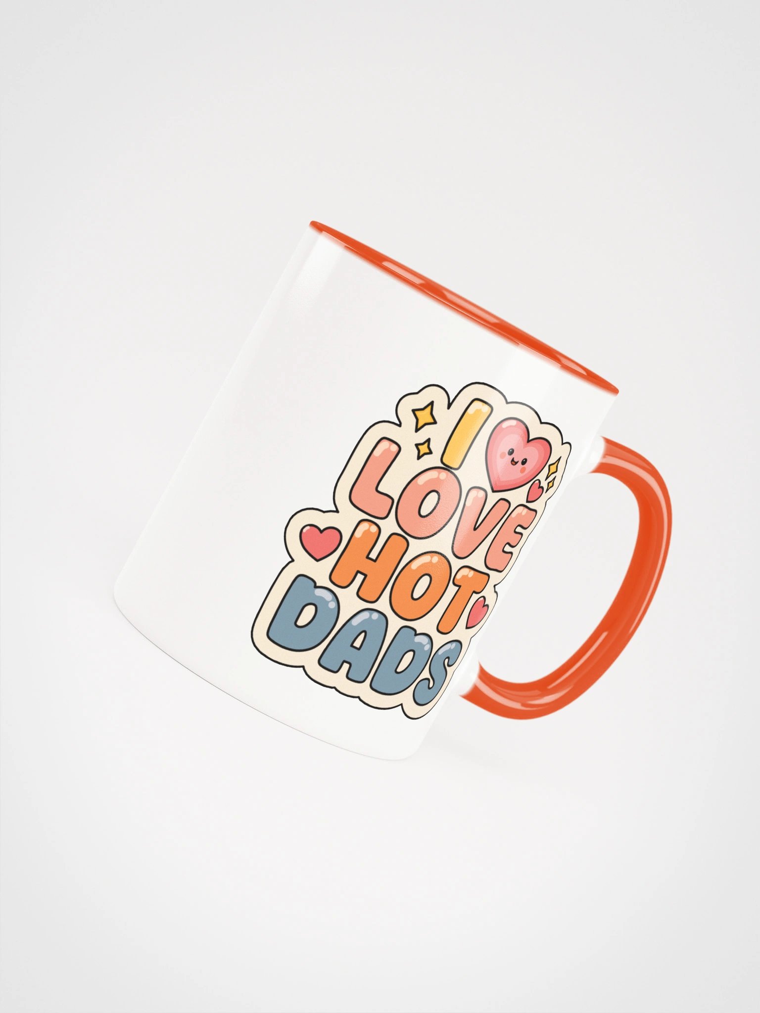 I Love Hot Dads Mug product image (4)