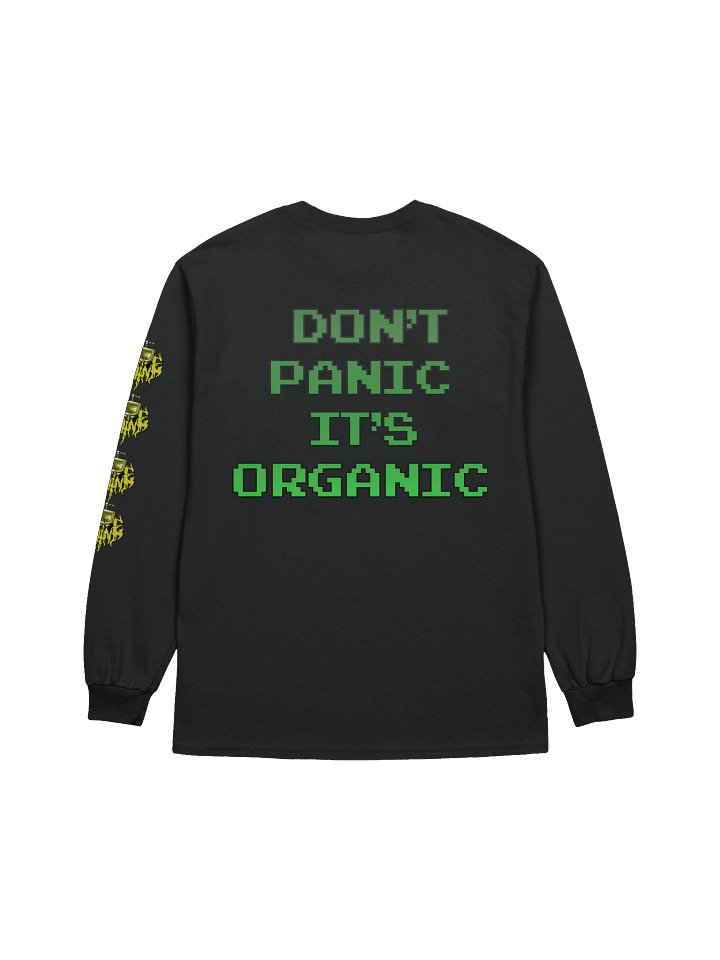 'Don't Panic. It's Oragnic' Longsleeve Tee product image (2)