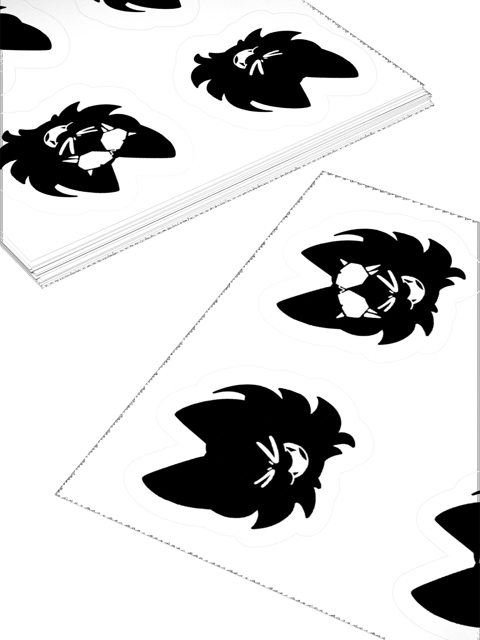 4x Shiro Sticker Set product image (10)
