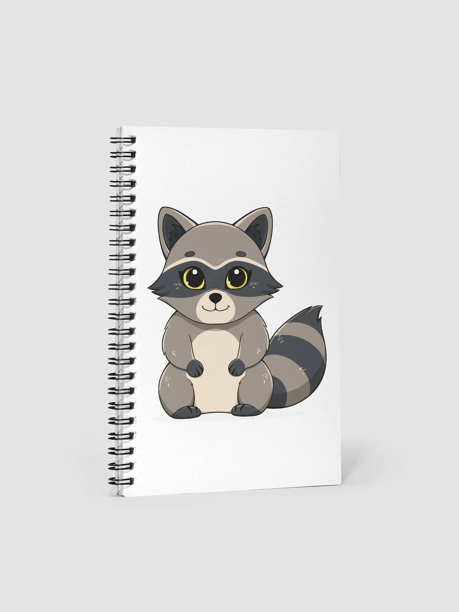 Cute chibi dumpster kitten sketchbook product image (1)