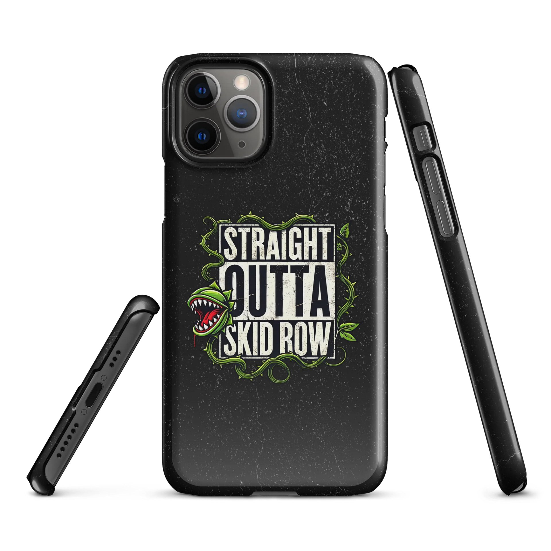 Straight Outta Skid Row Little Shop of Horrors iPhone Case – Snap-On Broadway Phone Cover product image (3)