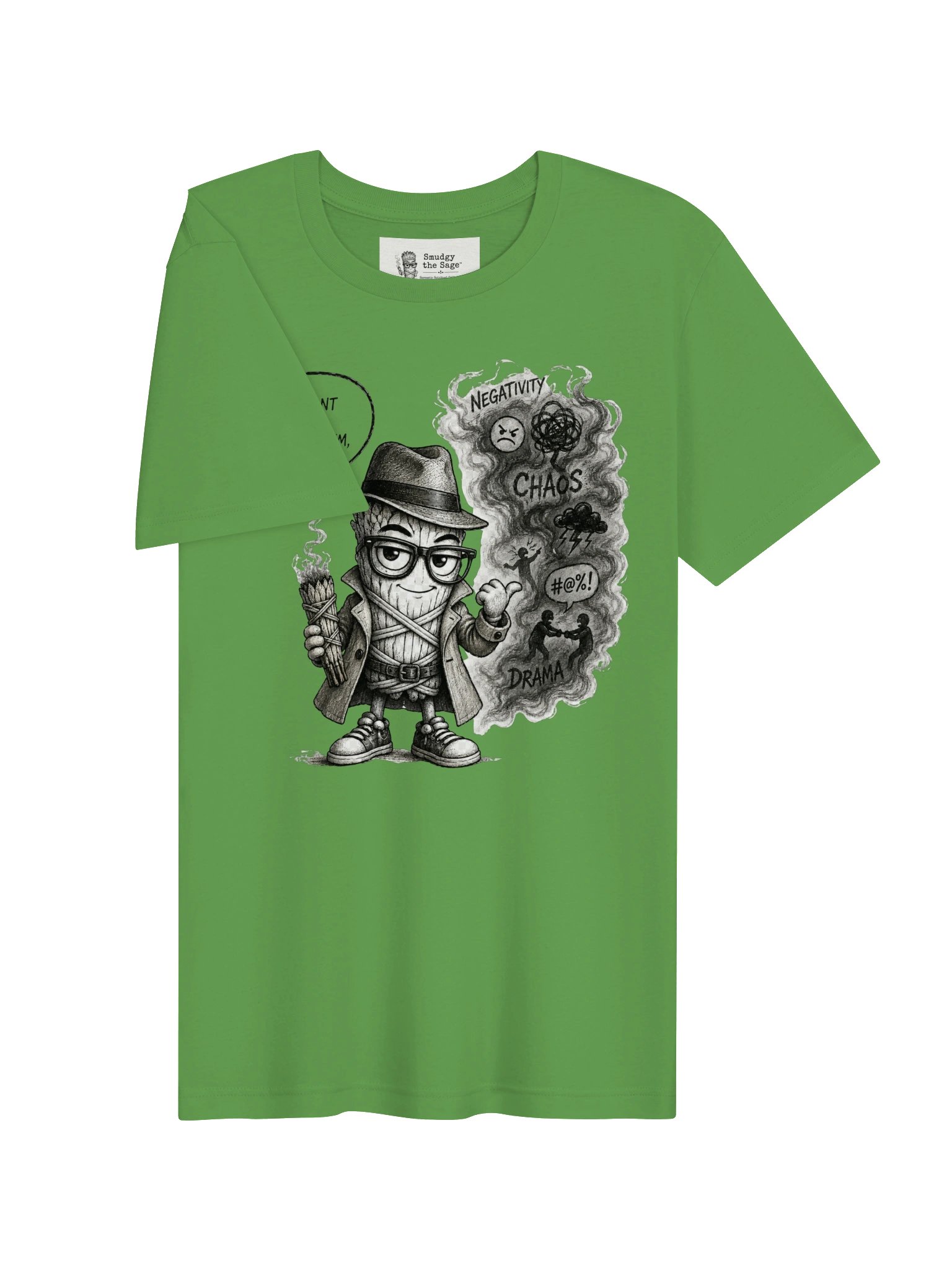 Smudgy the Sage - "Ya Want Me to Smudge 'Em, Boss?" Unisex Tee product image (3)
