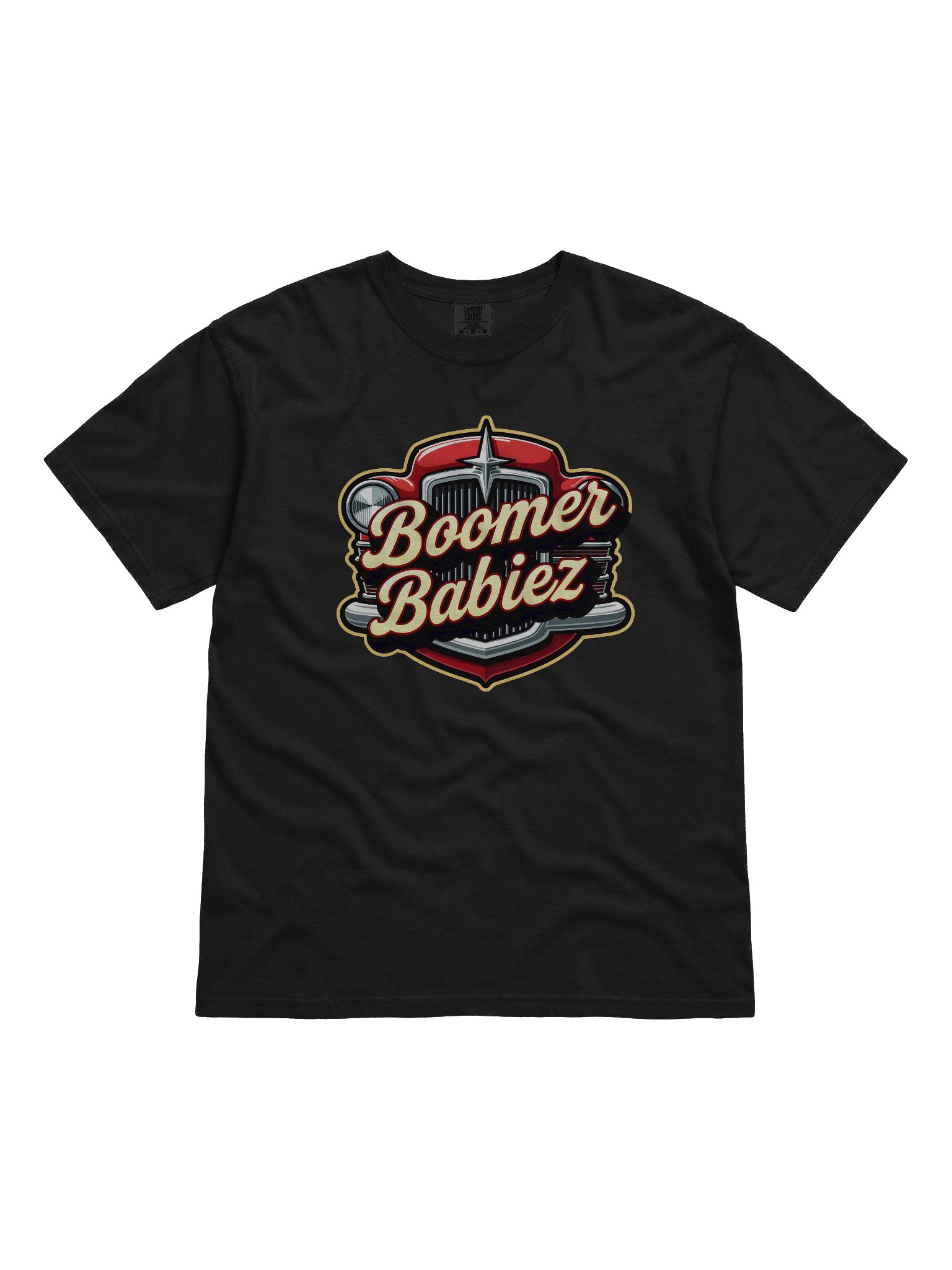 Boomer Babiez Vintage Car T-Shirt product image (1)
