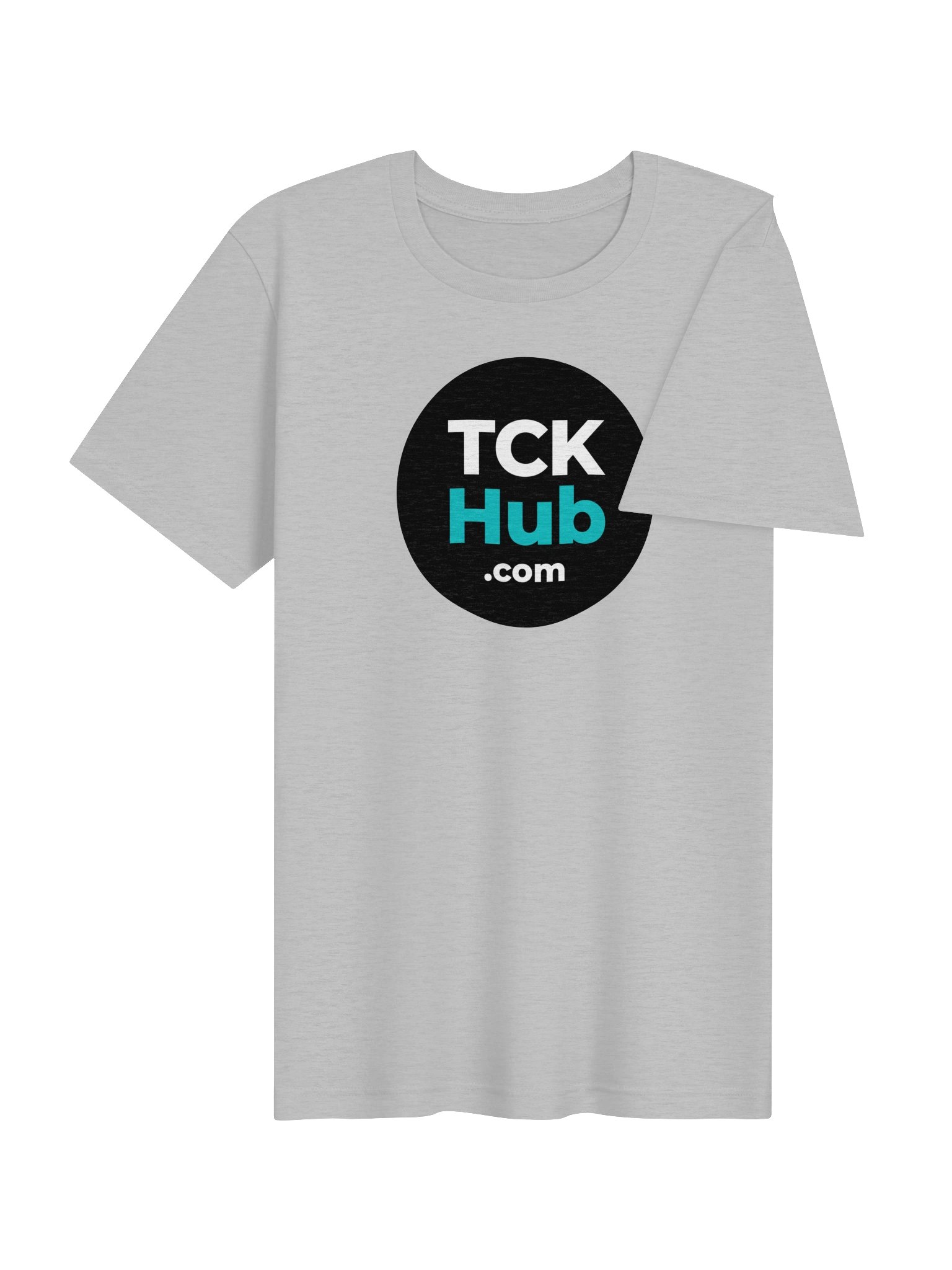 TCK Hub Round Logo Tee, Center Chest (Black Badge) product image (12)