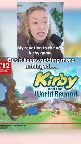 I am very excited for the new kirby game hehe

@nintendoamerica

#kirby #zelda #nintendo #nintendodirect #gamergirl
