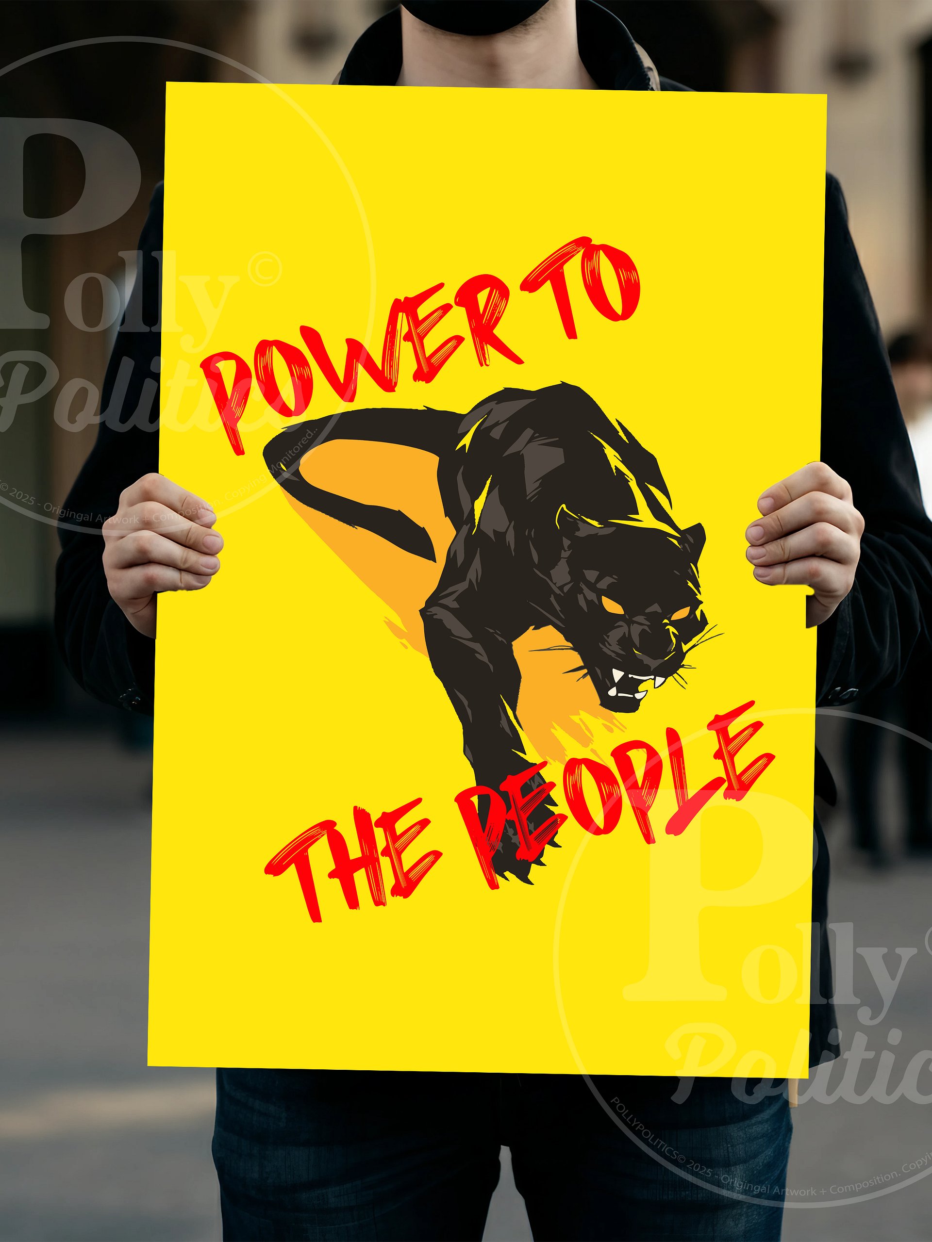 Power To The People Protest Poster product image (4)
