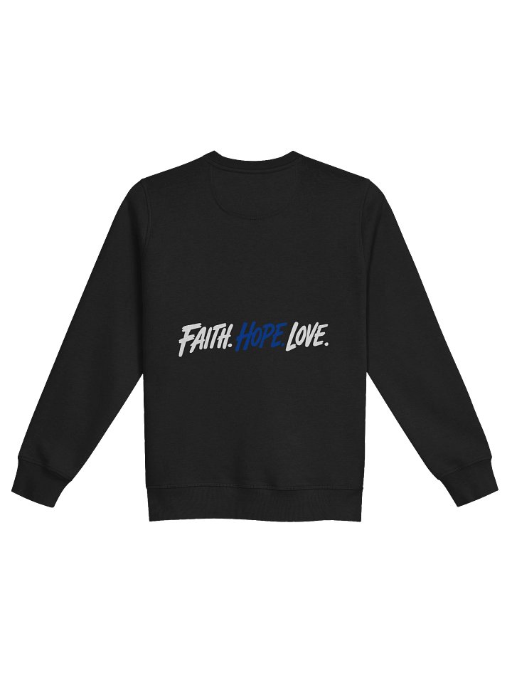 Spiritual Warfare Unisex Organic Sweatshirt product image (5)