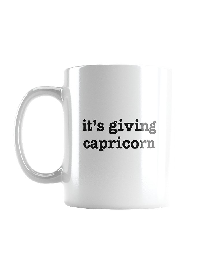 it's giving capricorn Mug product image (1)