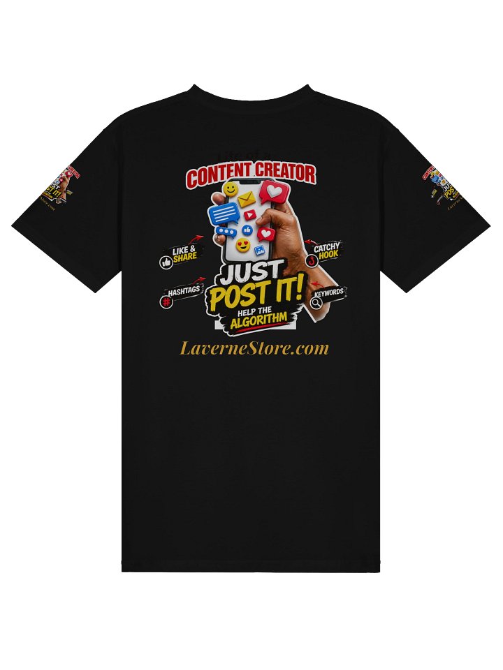 Just Post It Content Creator Tee product image (8)