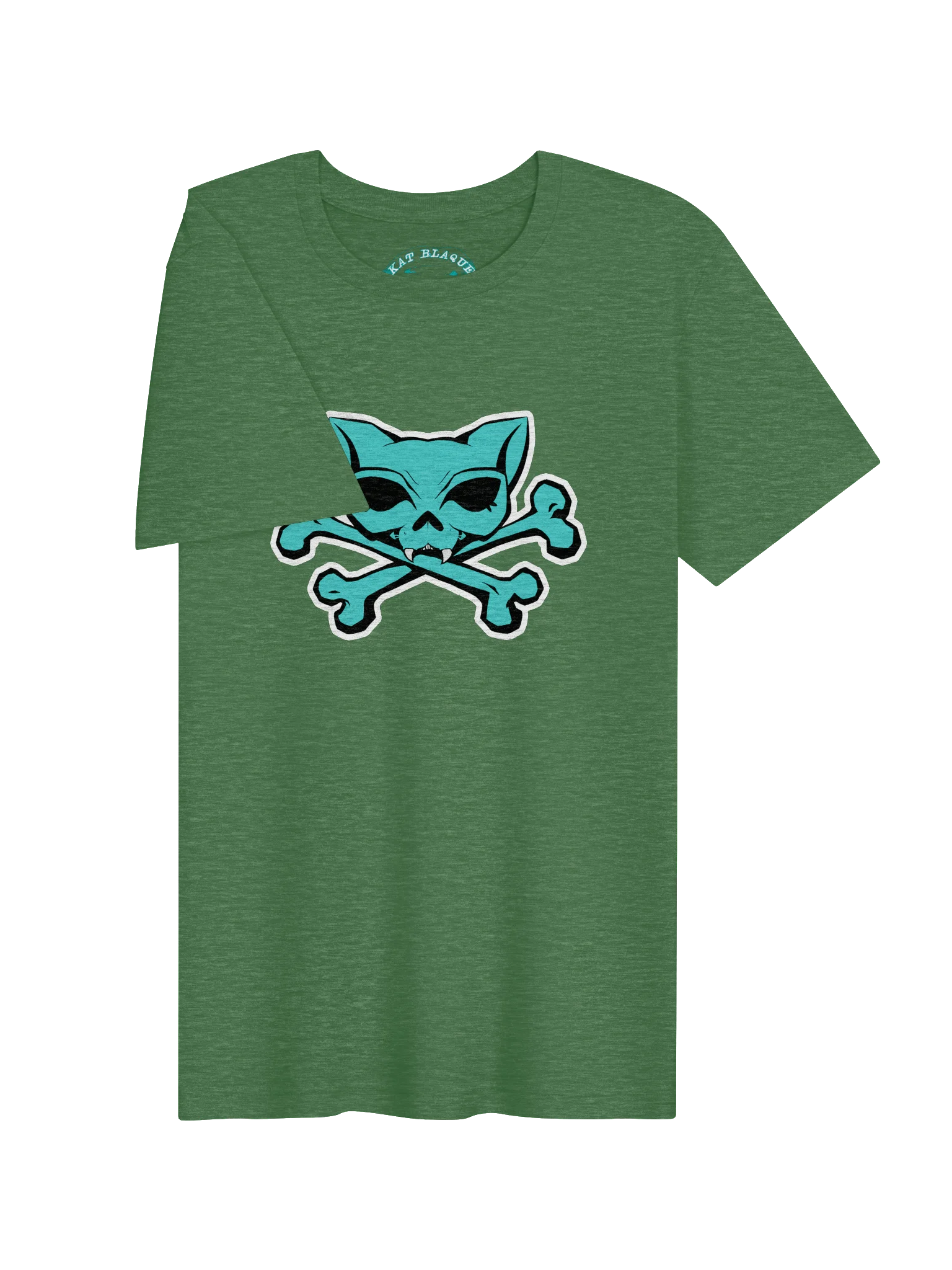 Turqoise Kat Skull Tee product image (13)