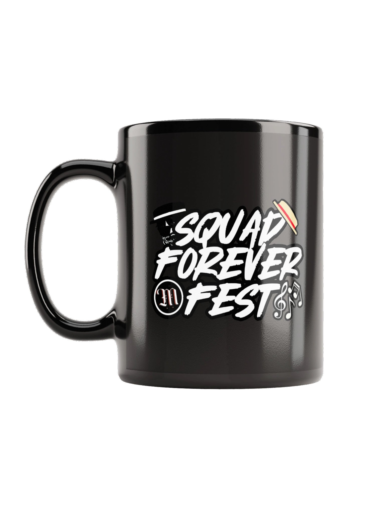 Squad Forever Fest Glossy Mug product image (1)
