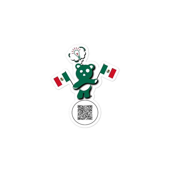 Mexico — Country Bear Sticker | BehrBrained Media product image (2)