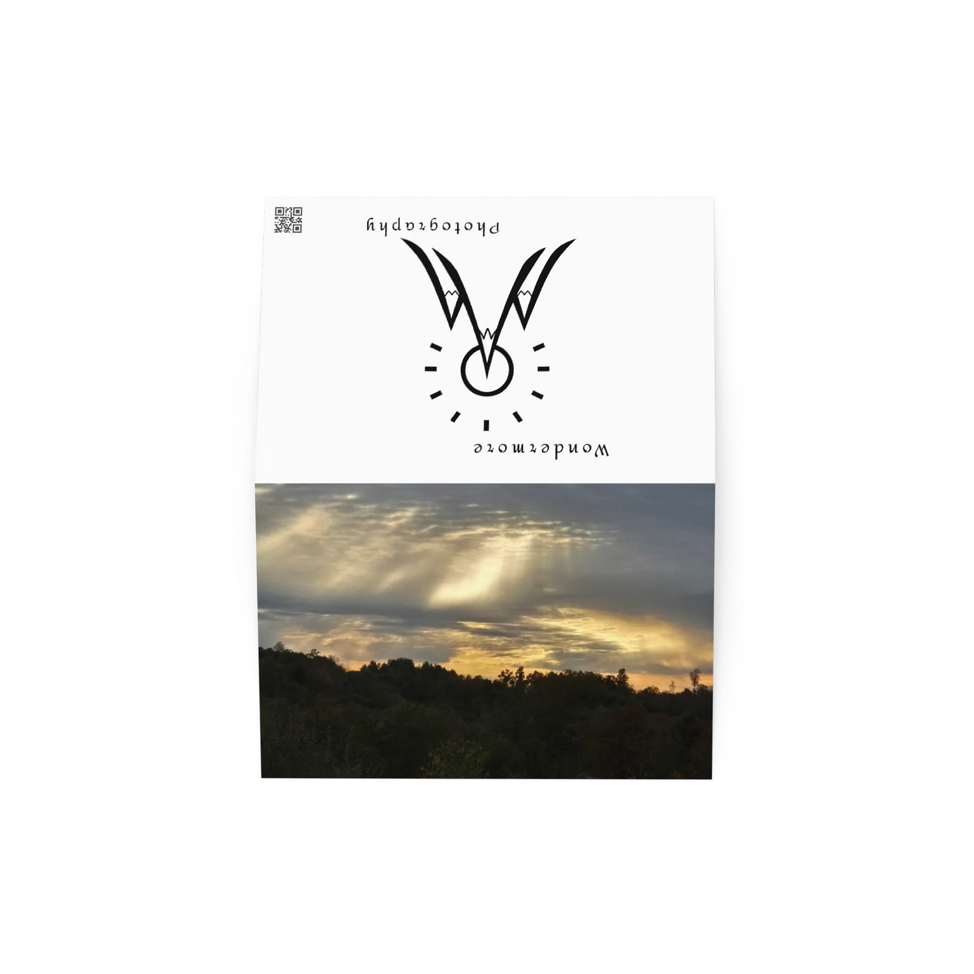 Golden Glow Greeting Card (blank) product image (4)
