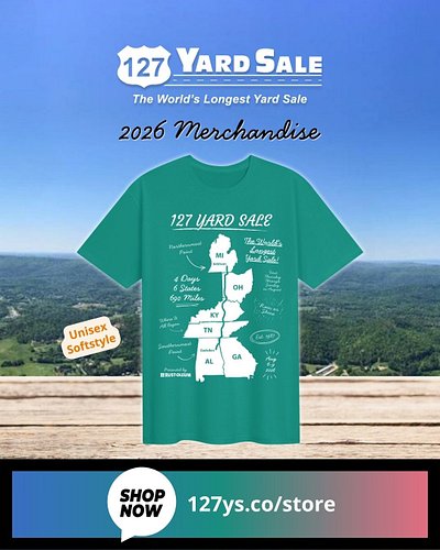 🛍️ The official 2026 #127YardSale merchandise has arrived!

Comment 𝐌𝐄𝐑𝐂𝐇 and start shopping!

Celebrate 𝑇ℎ𝑒 𝑊𝑜𝑟𝑙𝑑'𝑠 𝐿𝑜𝑛𝑔𝑒𝑠𝑡 ...
