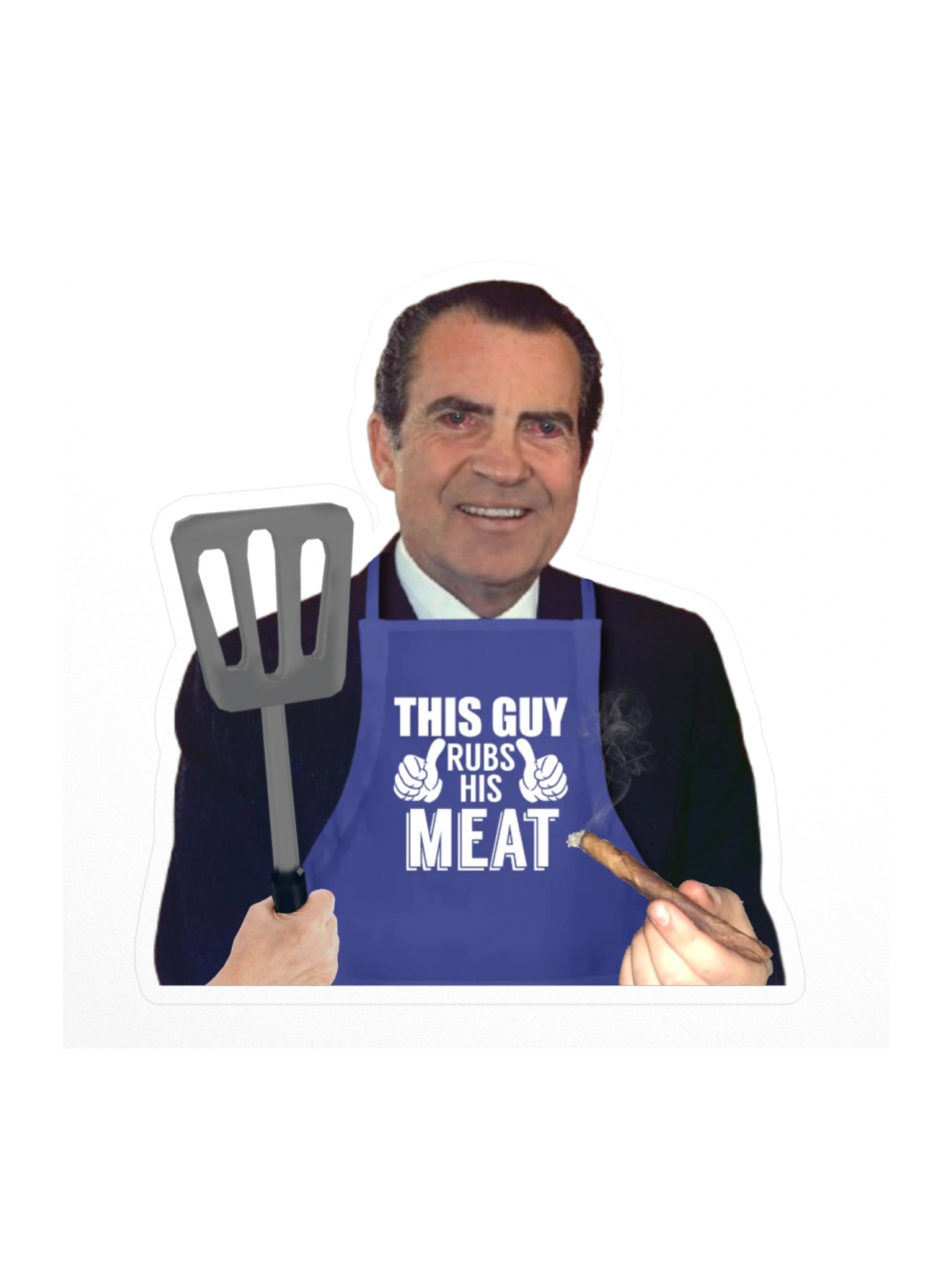 Nixon Meat Rub Sticker product image (1)