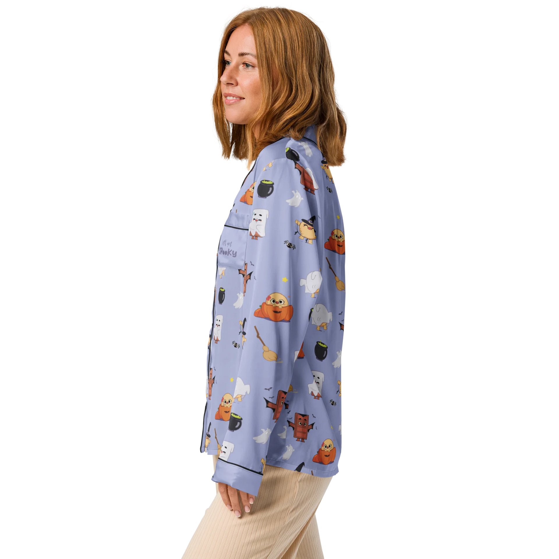 Let’s Get Spooky |Halloween Women's Pajama Top product image (4)
