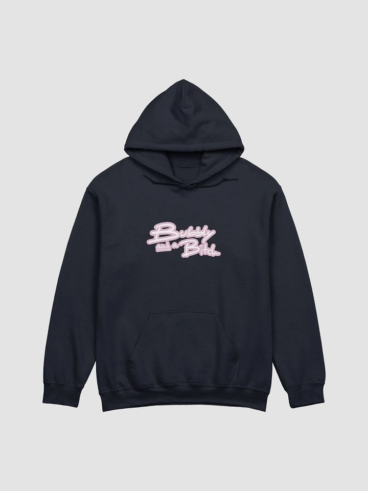 Bubbly and a B*tch (lined design, #E1B9CE) classic hoodie product image (56)