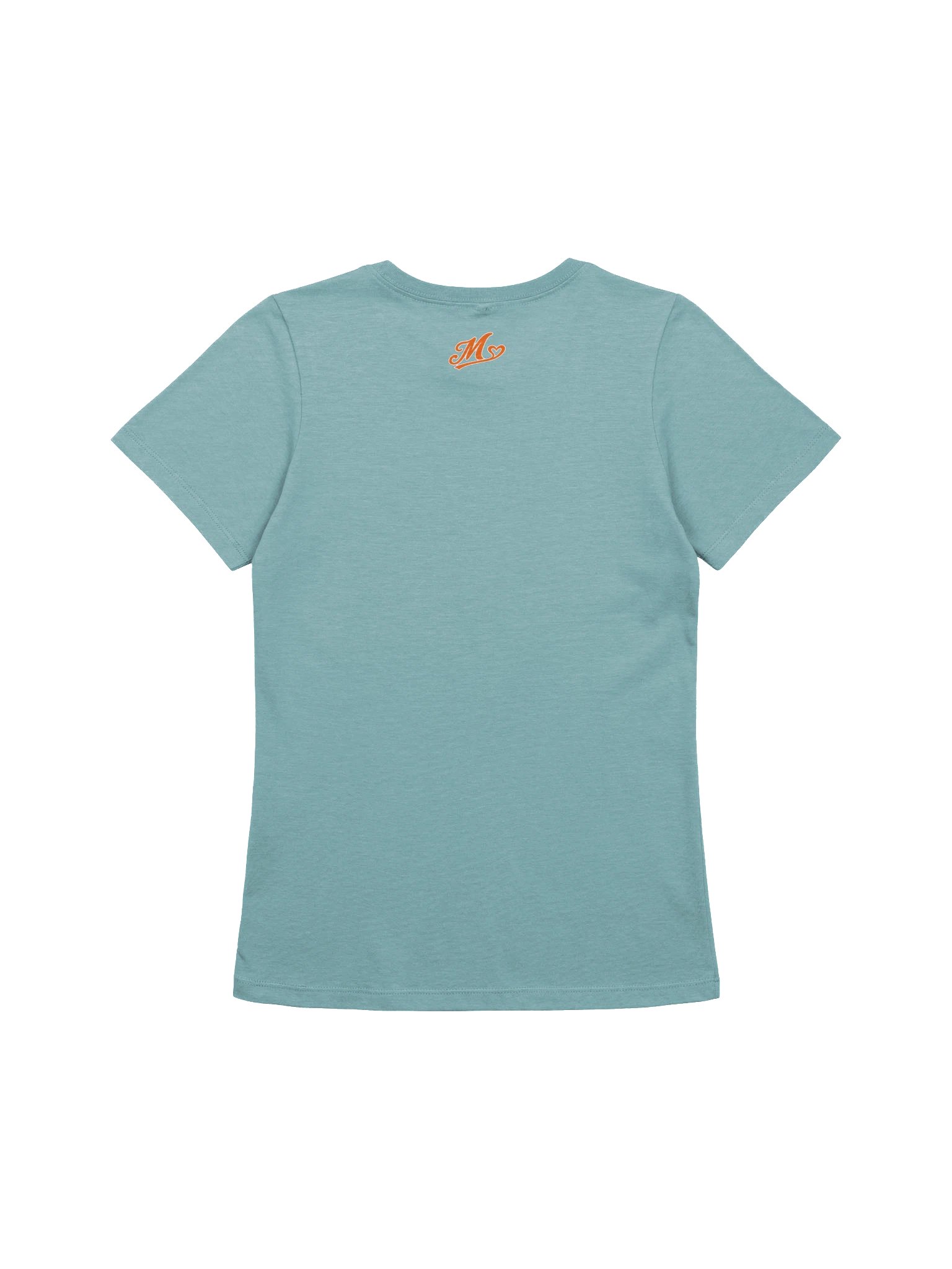 Make It Make Sense Women’s Red M Heart Logo T-Shirt product image (5)