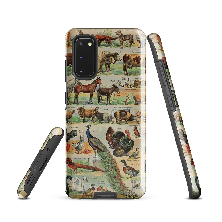 Vintage Animal Chart Samsung® Tough Case product image (4)