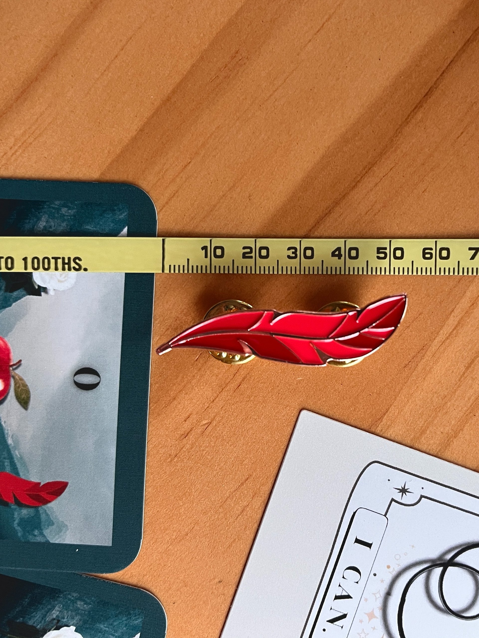 Red Feather Pin & Flash Cards product image (10)