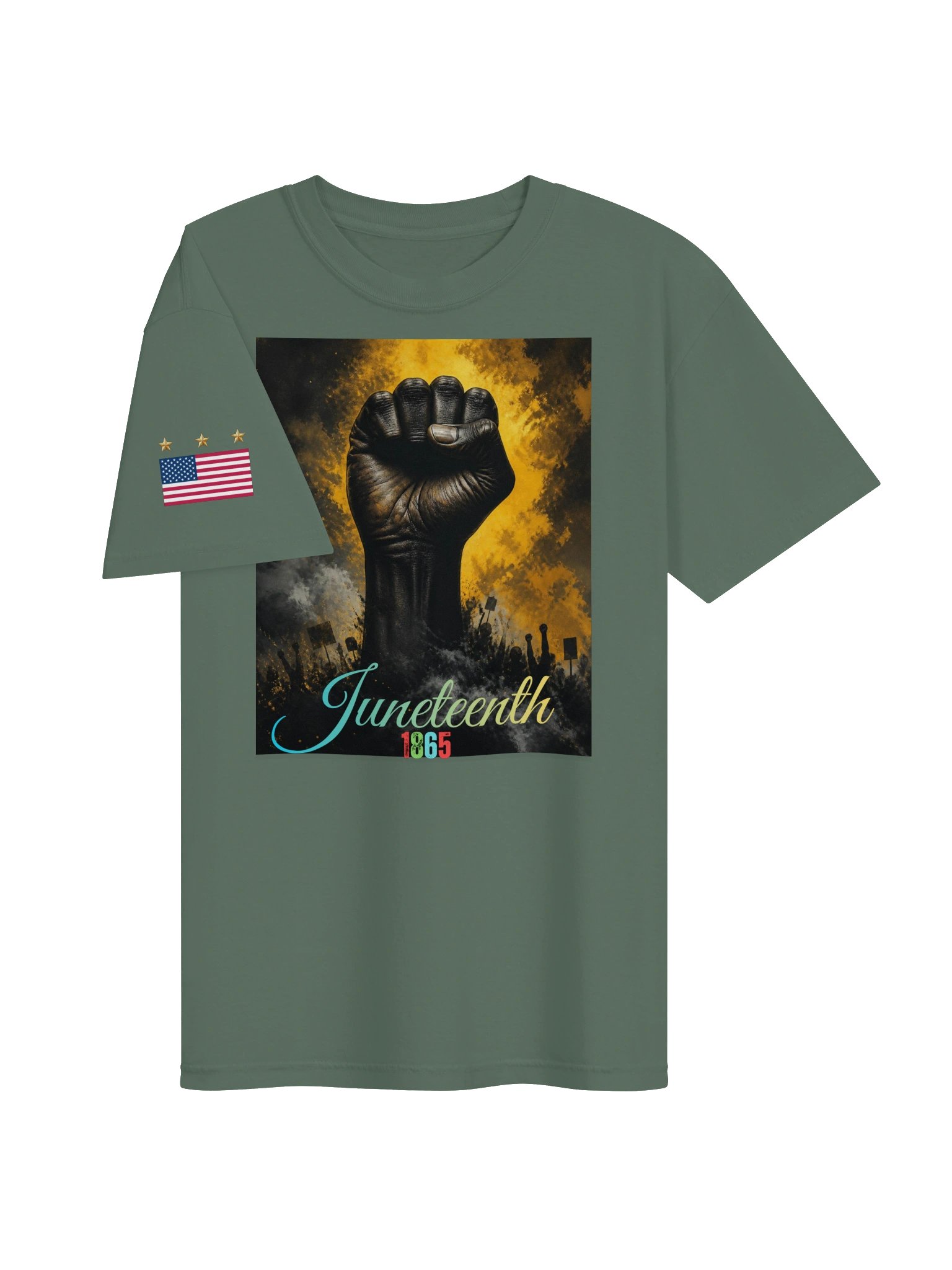 Juneteenth Black Fist - Freedom Tee product image (3)