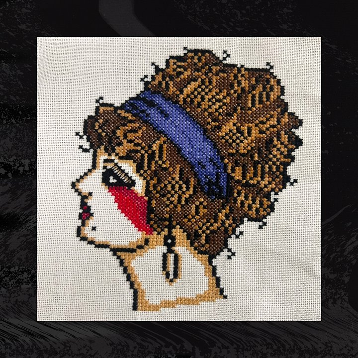 Percy Waters Lady Head Pattern product image (2)