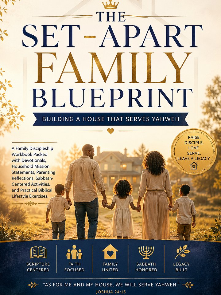 The Set-Apart Family Blueprint: Building a House That Serves Yahweh product image (1)