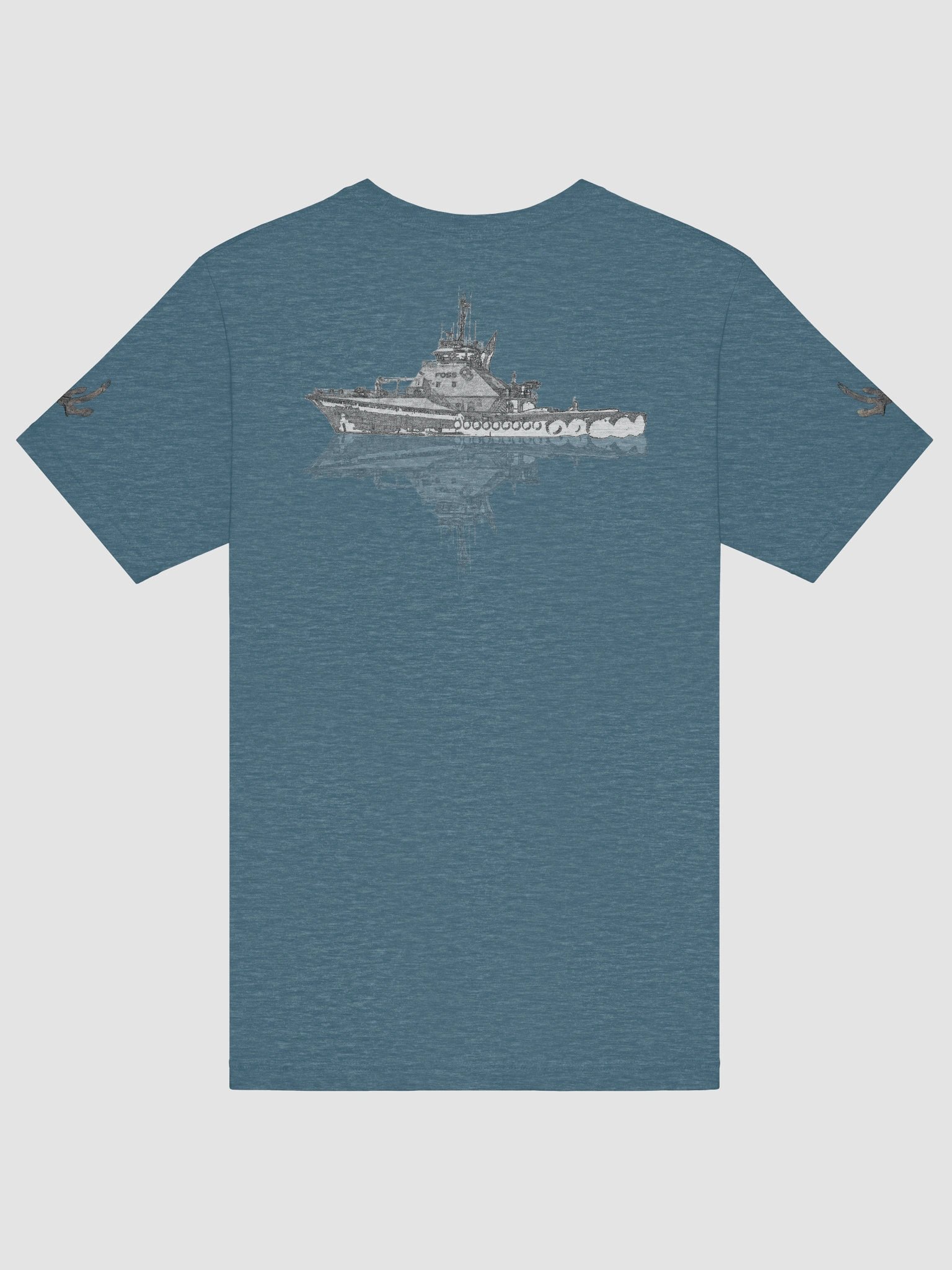 Tug Garth Foss & Reflection – Vigilant Marine Workwear | Twin Anchor Apparel Sternwatch Tee Line product image (6)