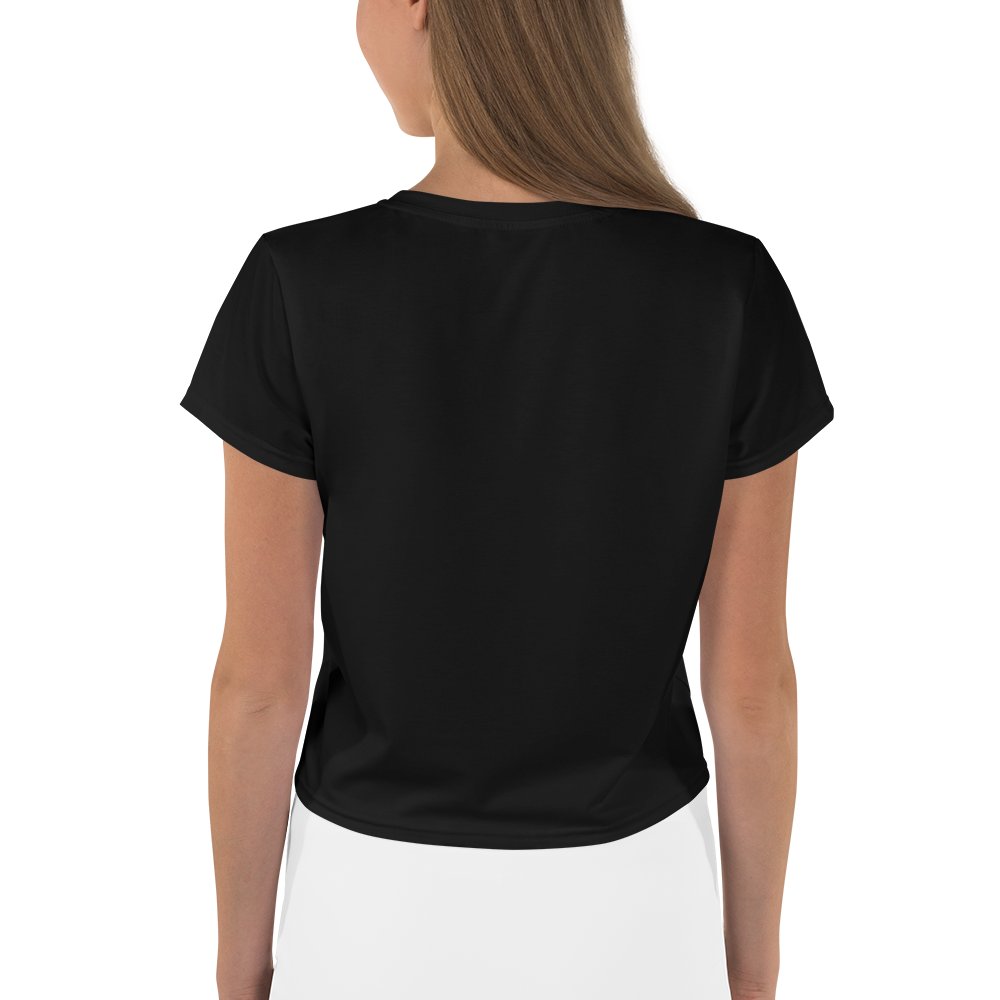 LOVE X3 Women's Crop Top Tee product image (2)