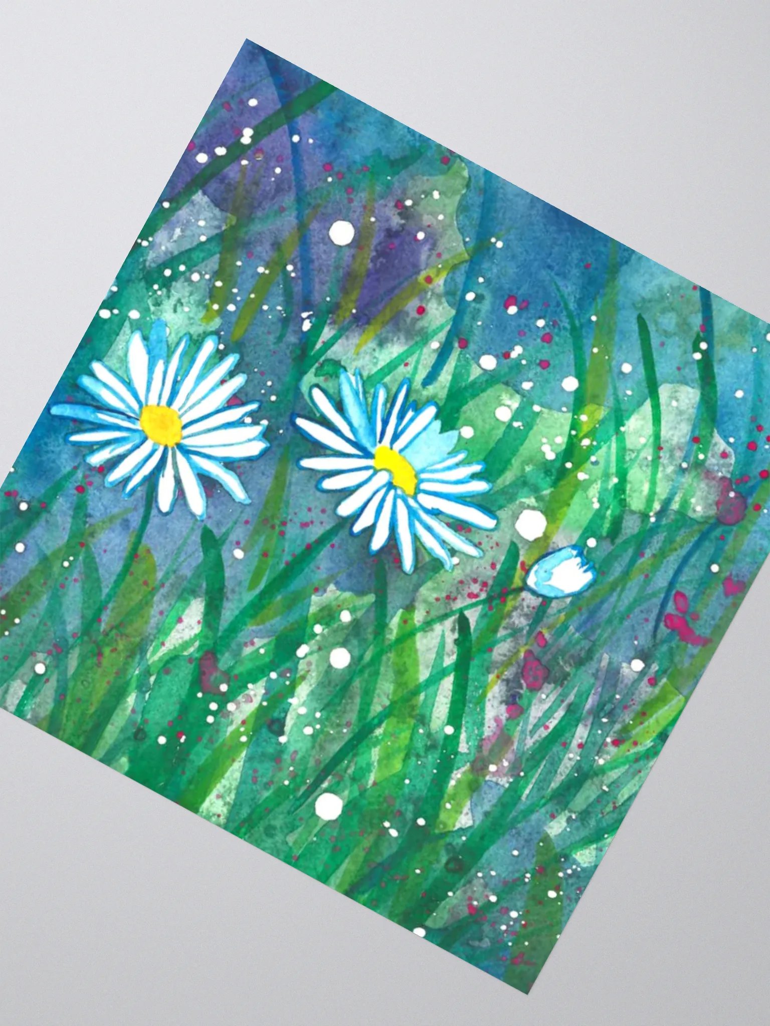Daisies In The Night Sticker product image (2)