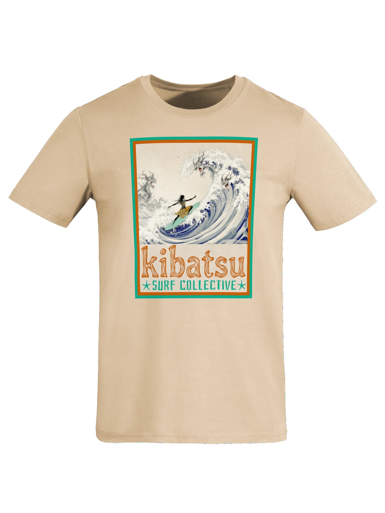 Kibatsu Surf Collective Zen Monster Surf T Shirt product image (95)