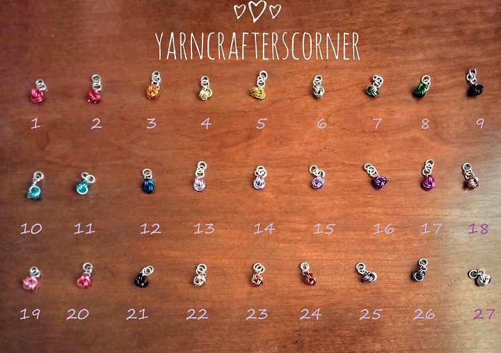Chainmail Stitch Marker Sets For Knitting product image (1)
