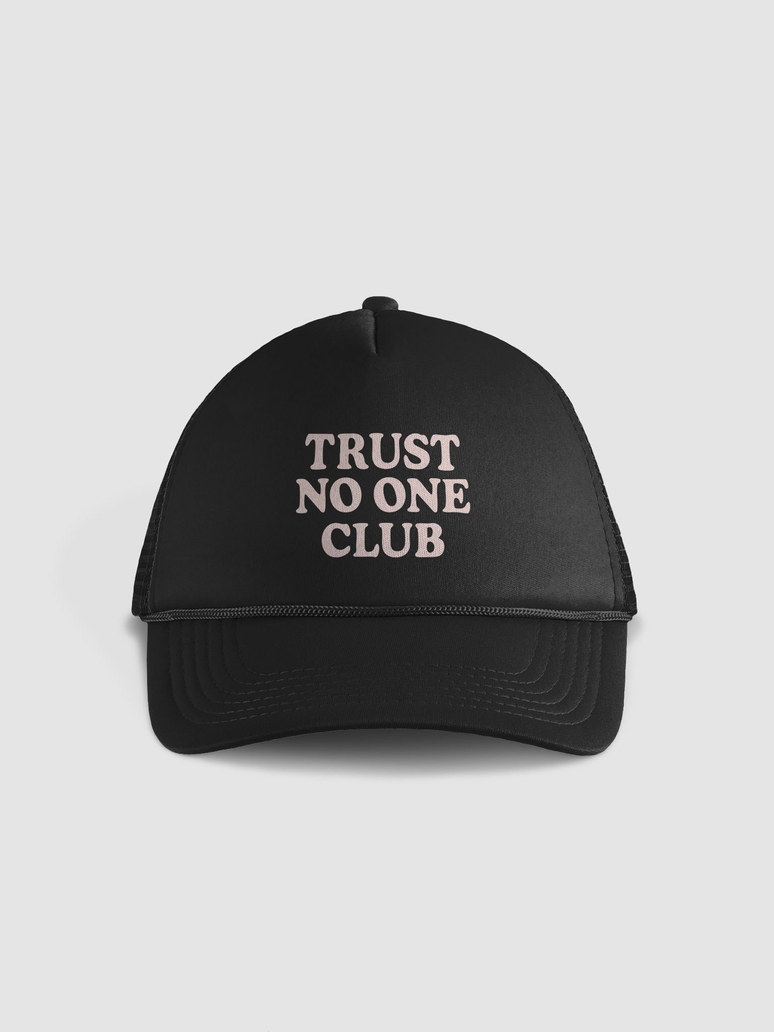 Trust No One Club Foam Trucker Hat product image (1)