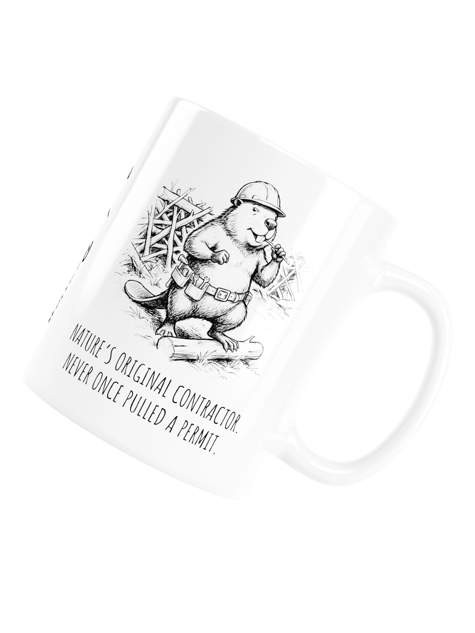 Original Contractor Mug – Funny Beaver Builder Coffee Mug product image (6)