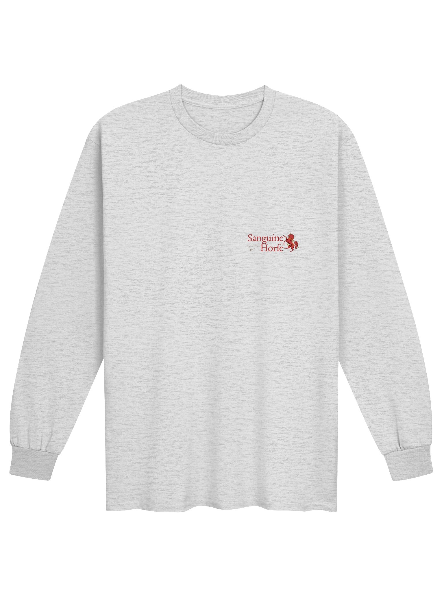 Sanguine Horse Long-Sleeved T-Shirt 🇺🇸 product image (10)