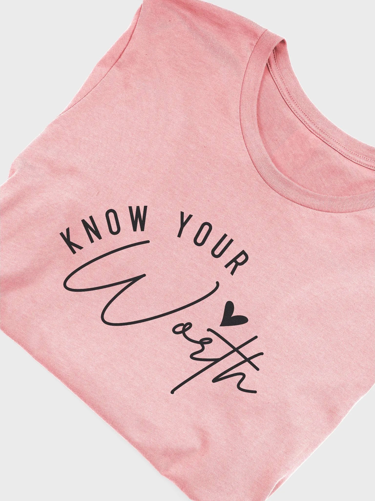 Know Your Worth Tee product image (5)