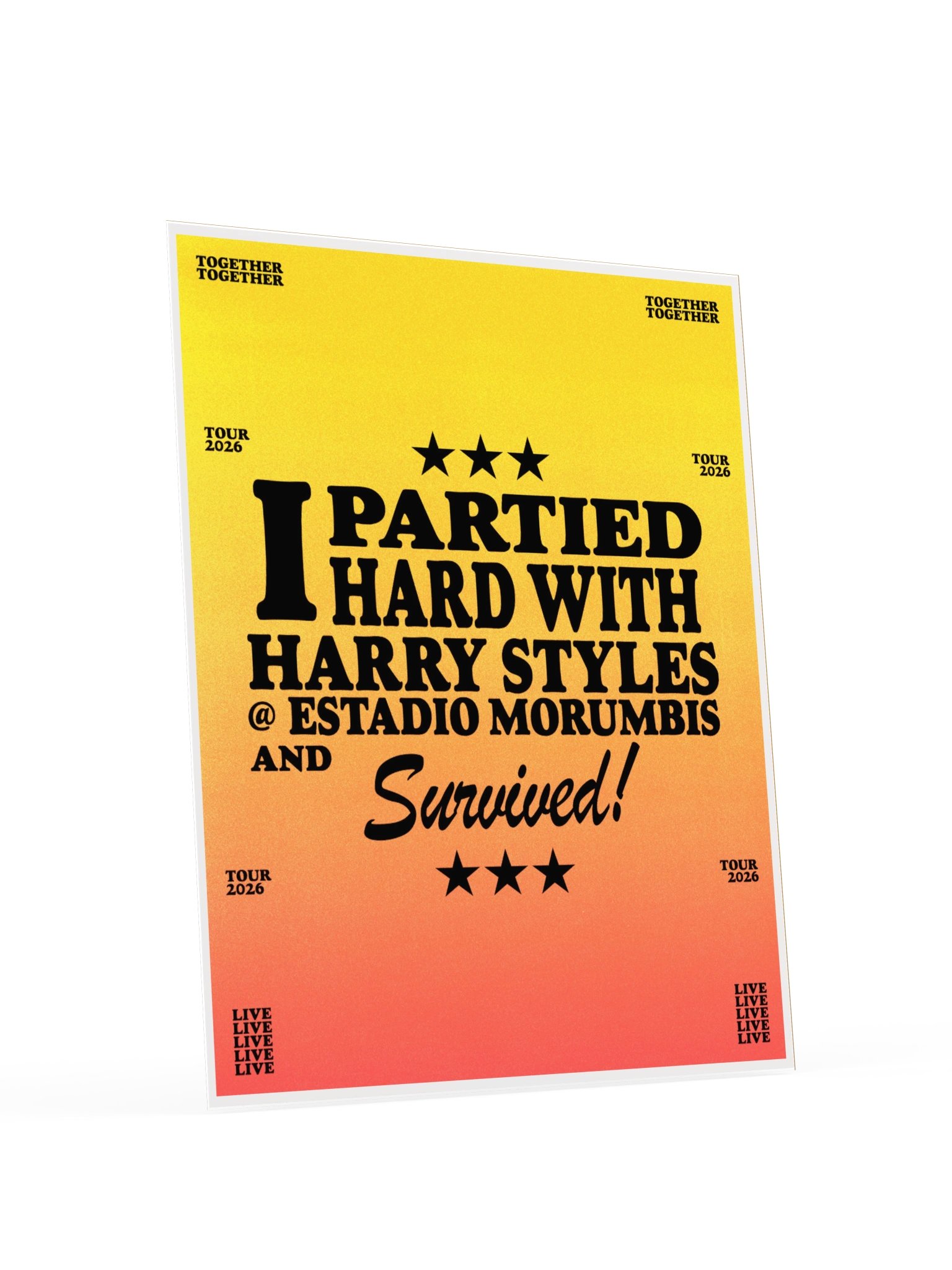 Partied Hard São Paulo Poster product image (4)