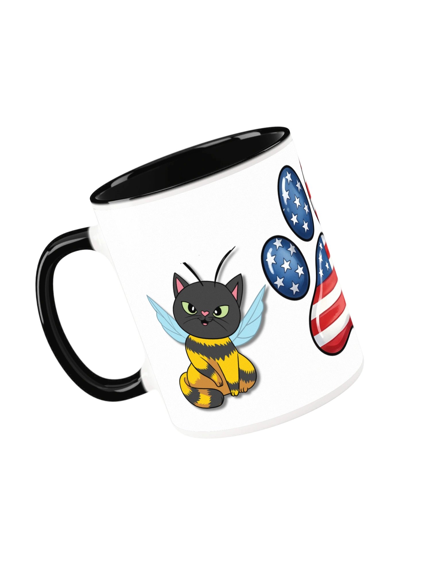 Patriotic Paw Print Accent Mug product image (17)