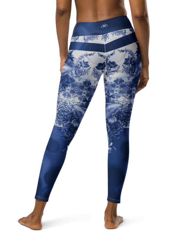 Koi-Porcelain-yoga leggings product image (9)
