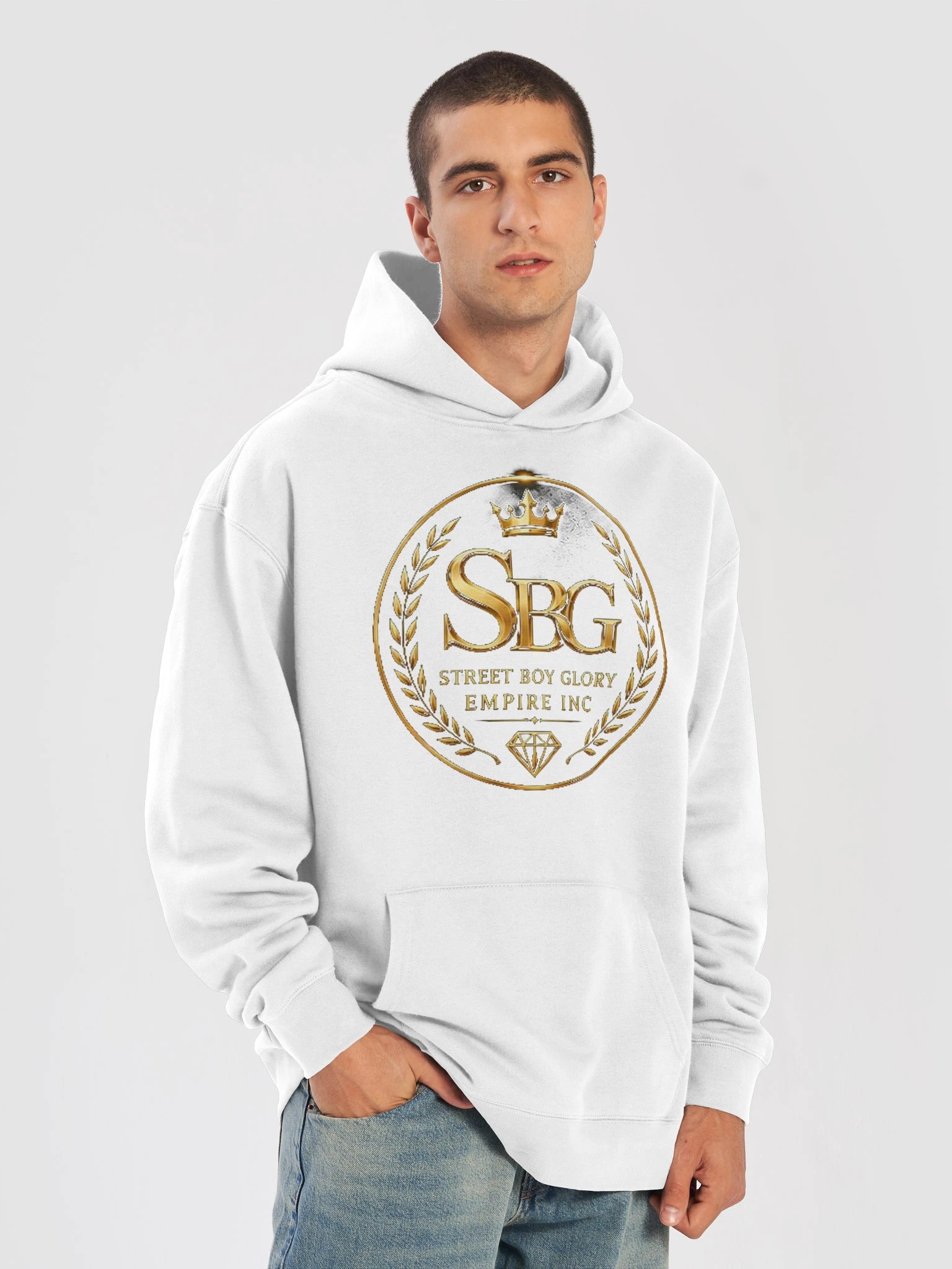 Street Boy Glory Empire Laurel Crest Hoodie | AS Colour Relaxed product image (19)