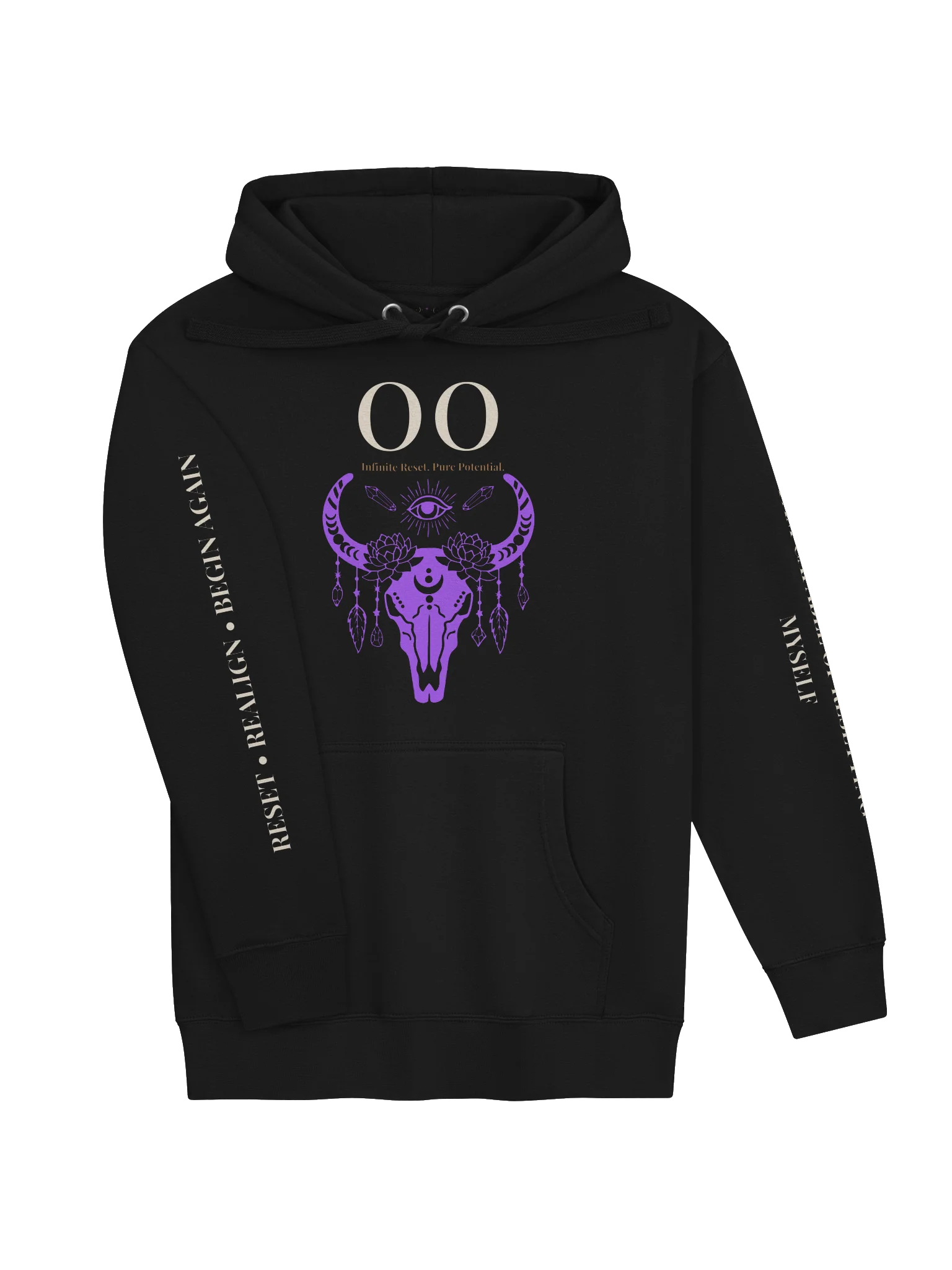 00 — Infinite Reset | Pure Potential Hoodie product image (3)