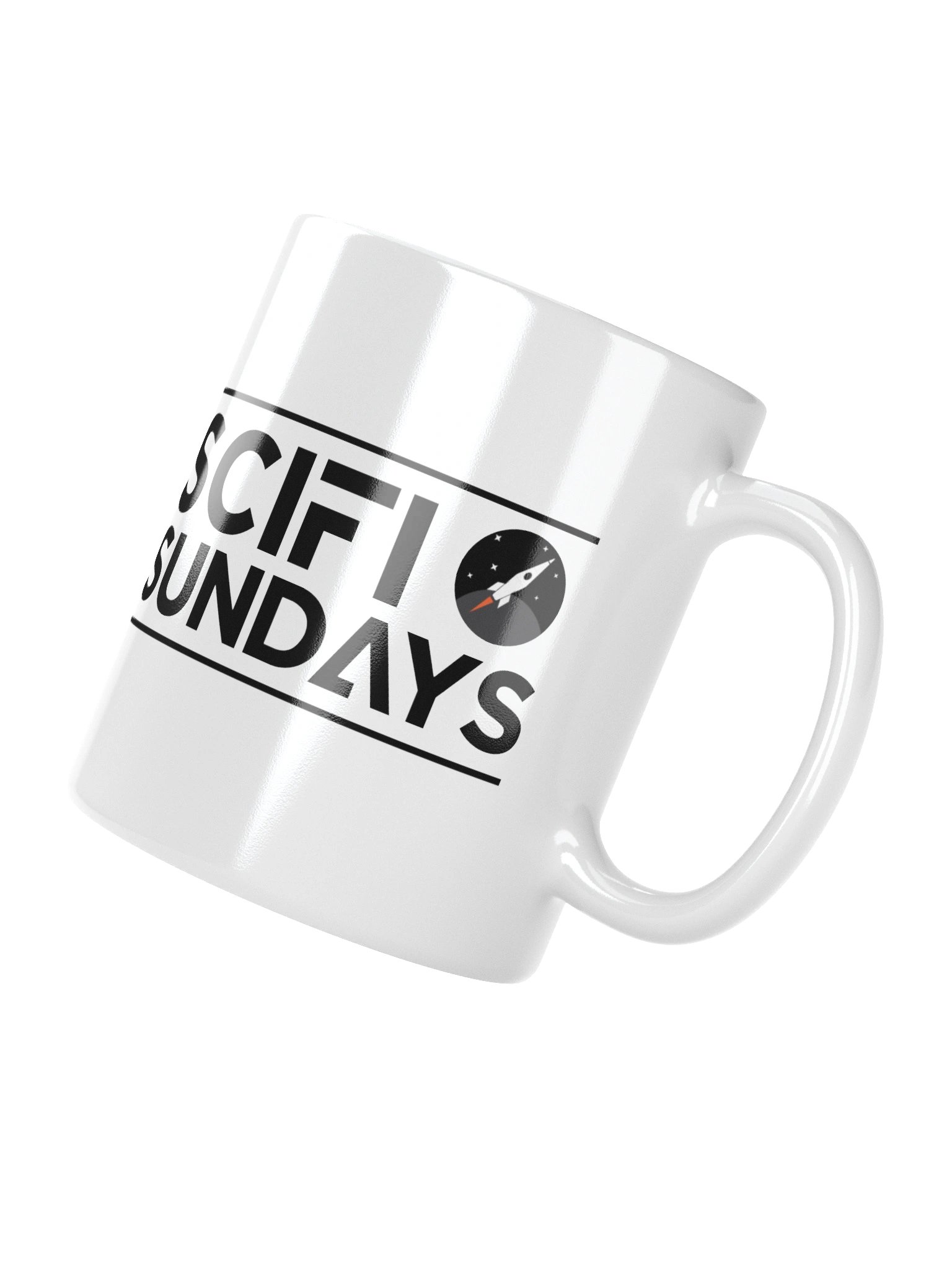 White SciFi Sundays Mug product image (10)