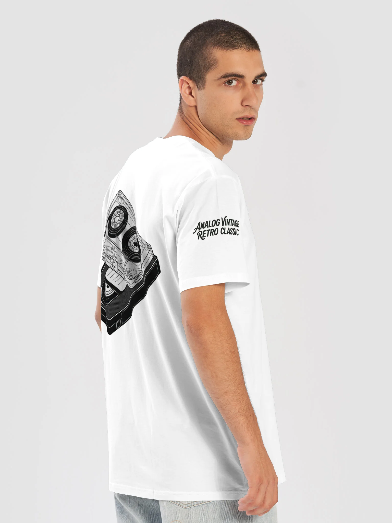 Tapes Tee Monochrome product image (8)